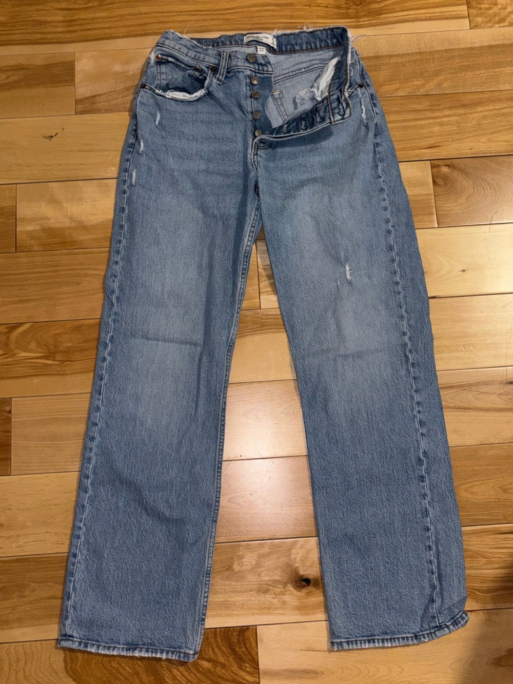 Abercrombie & Fitch 90s baggy low rise jeans